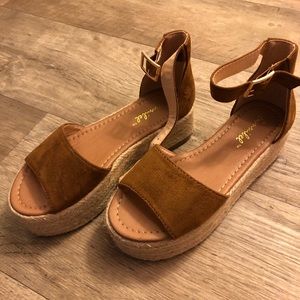 Block Platform Heels